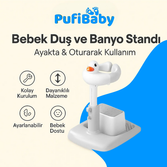 PufiBaby™ Bebek Banyo Destek Standı